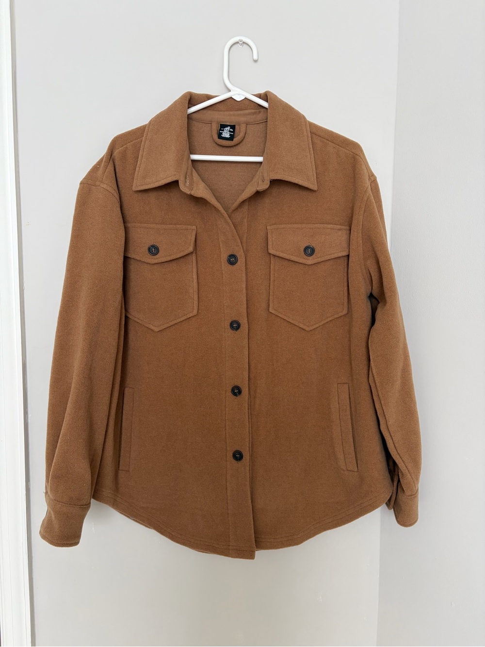 WoolX Sawyer Shacket Brown Size Small